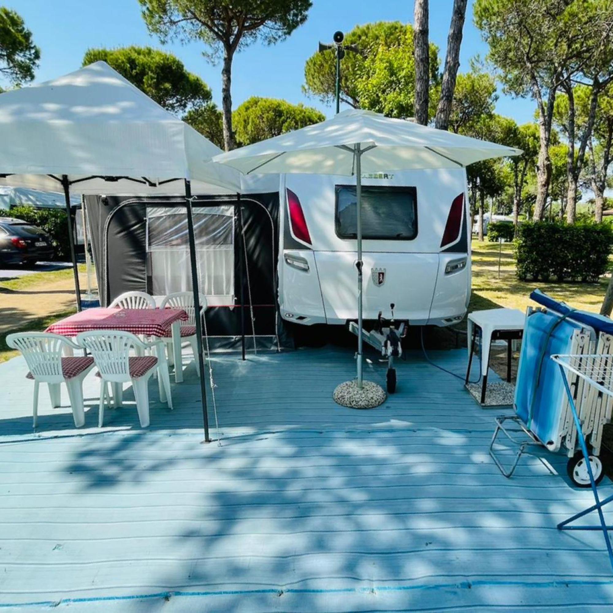Wmc Buschmann Camping-In-Venedig Wohnwagenvermietung At Union Lido Cavallino Exteriér fotografie