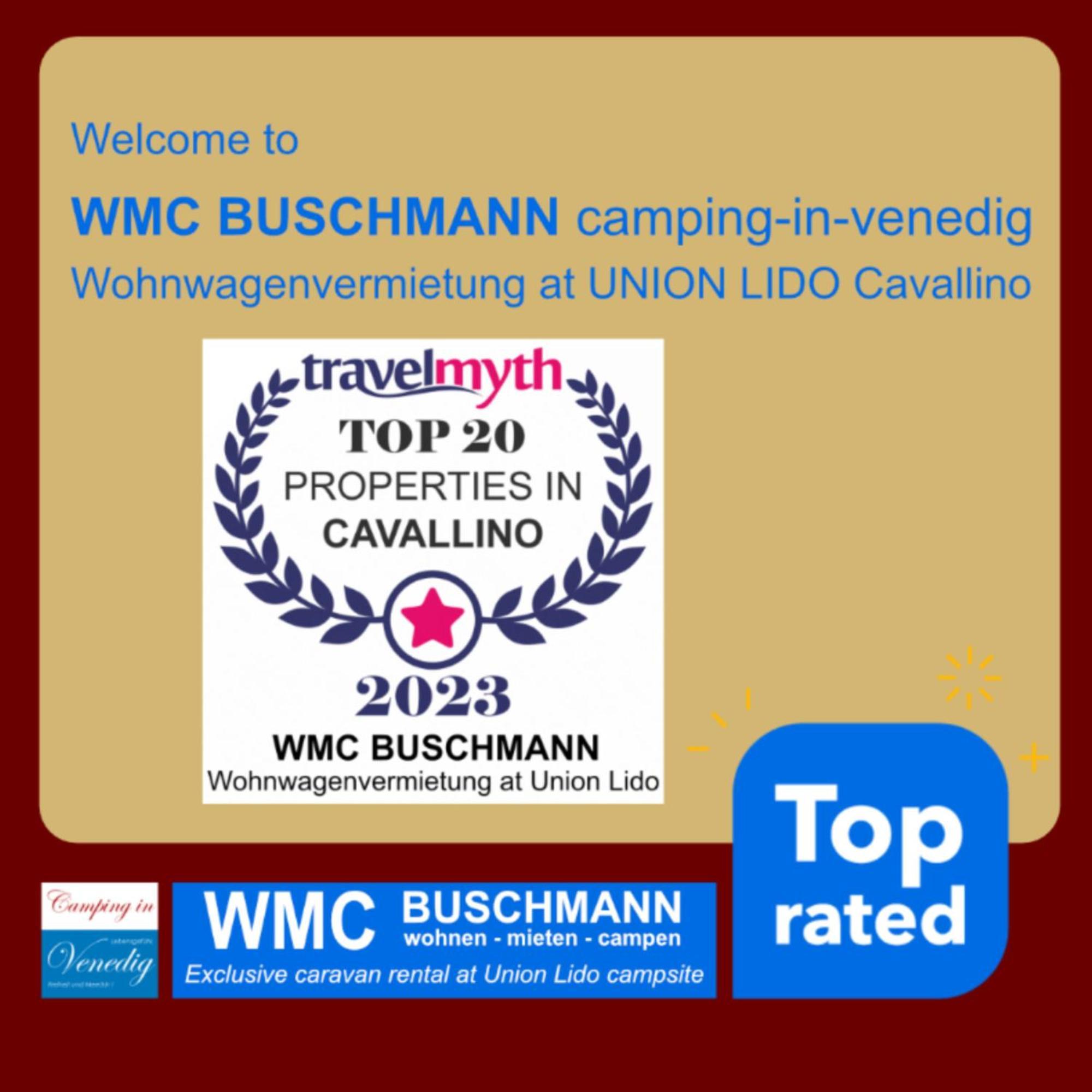 Wmc Buschmann Camping-In-Venedig Wohnwagenvermietung At Union Lido Cavallino Exteriér fotografie